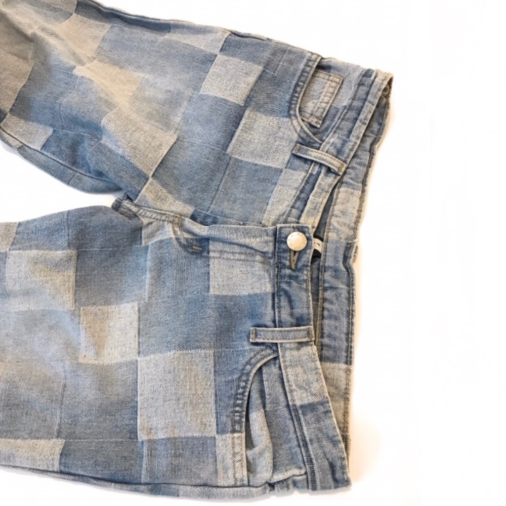 Vintage Forever 21 Low Rise Patchwork Denim Jeans Y2K